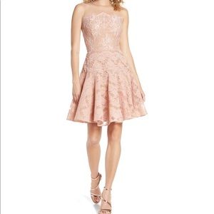 NWT Bronx & Banco Anabell Blush Party Dress Size 6